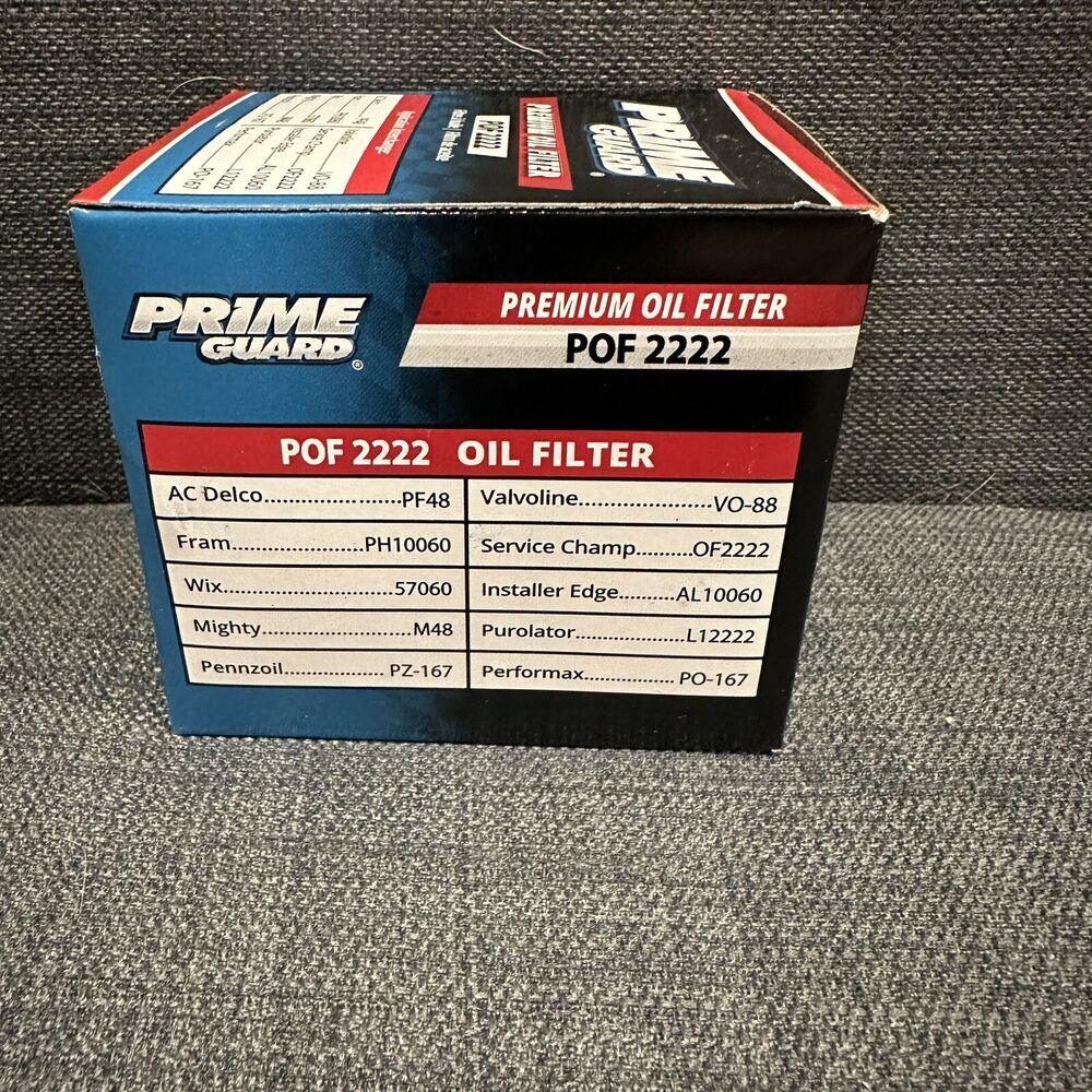 12 PACK Prime Guard POF2222 Engine Oil Filters - greatparts