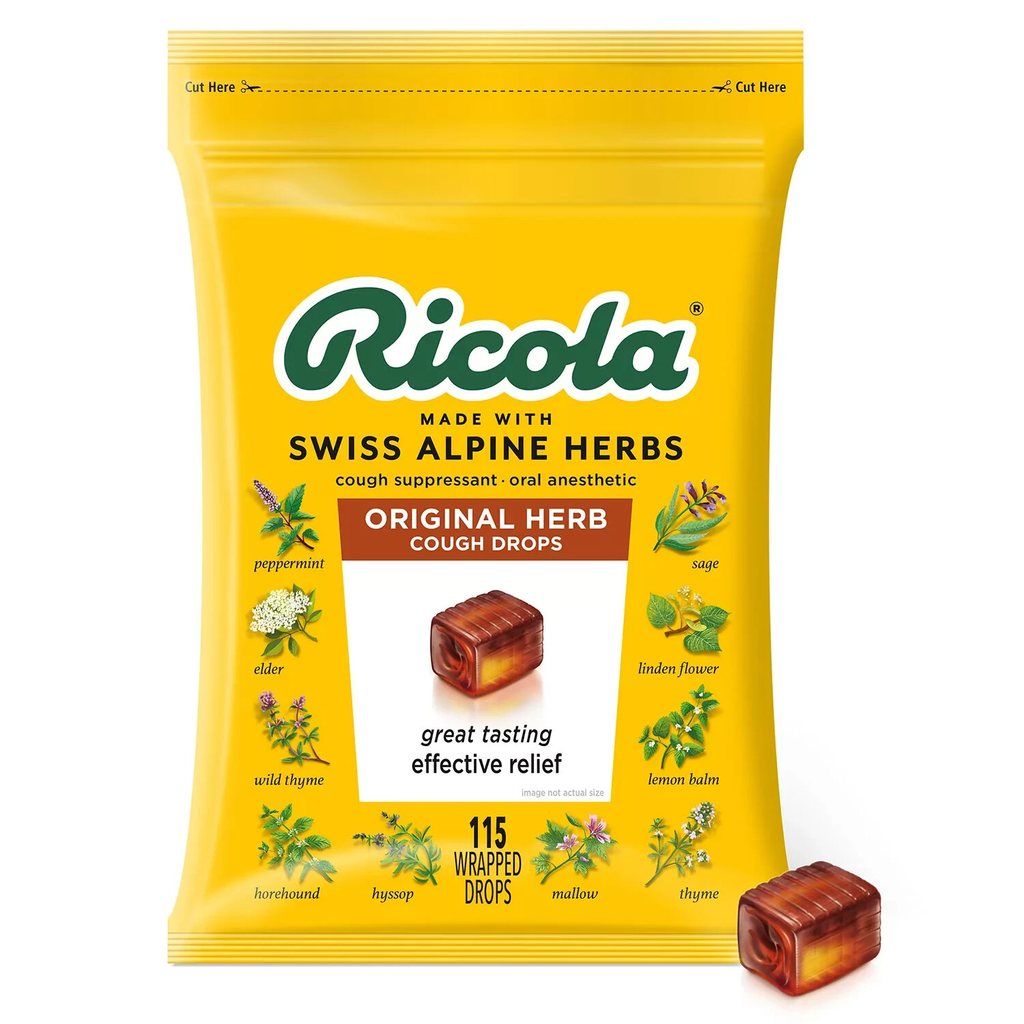 Ricola Original Natural Herb Cough Drops (115 ct./pk., 2 pk.) Great Price