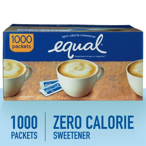 Equal Zero Calorie Sweetener (1,000 ct.) Great Price