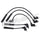 Walker Spark Plug Wire Set for 1980-1982 Tercel 924-1135