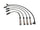 Spark Plug Wire Set for Cabriolet, Fox, Golf, Jetta, Corrado, 80, 90+More 324