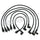 Walker Spark Plug Wire Set for 1980-1987 505 924-1070