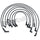 Walker Spark Plug Wire Set for Taurus, Continental, Sable 924-1369