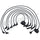 Walker Spark Plug Wire Set for 1984 Civic 924-1646