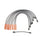 Spark Plug Wire Set for LeBaron, New Yorker, Newport+More 671-8118