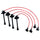 Prenco Spark Plug Wire Set for 1992-1993 Camry 35-57496