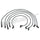 Walker Spark Plug Wire Set for 1986-1989 Excel 924-1080