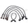Walker Spark Plug Wire Set for 100 Series, Super 90 924-1175
