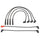 Spark Plug Wire Set for Metro, Firefly, Tracker, Swift, Tracer+More 671-4006