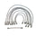 Denso Spark Plug Wire Set for Cadillac 671-8071