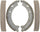 820PG Professional Grade Drum-In-Hat Parking Brake Shoe Set