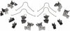 H15638A Professional Grade Disc Brake Caliper Hardware Kit