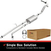 BRExhaust 2007-2009 Toyota Tundra V8 4.7L Direct-Fit Replacement Exhaust System