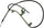 BC96439 Professional Grade Parking Brake Cable