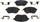 Raybestos Brake Pad Set BPIMGD969CH
