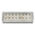 16 Diode Double Row LED Light, Clear/White
