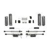 Fabtech 3" SPORT SYSTEM W/ DLSS RESI 2007-18 JEEP JK 2-DOOR