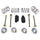 Crown Automotive - Metal Zinc Brake Shoe Hold Down Kit
