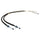 Crown Automotive - Metal Black Parking Brake Cable Set