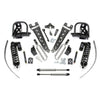 Fabtech 8" RAD ARM SYS W/DLSS 4.0 C/O& RR DLSS 2011-16 FORD F250 4WD W/FACTORY OVERLOAD