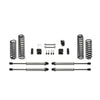 Fabtech 3" SPORT SYSTEM W/DLSS SHKS 2007-18 JEEP JK 2-DOOR