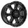 Sledge Satin Black Milled 20X9 8x6.5 5BS Offset 0mm Cap P/N 503451501