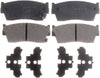 Element3 Replacement Ceramic Front Disc Brake Pads Set for Select Asuna Sunrunner, Chevrolet, Geo, GMC Tracker, Suzuki Sidekick/X90 Model Years (PGD418C)