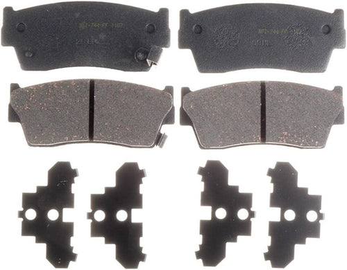 Element3 Replacement Ceramic Front Disc Brake Pads Set for Select Asuna Sunrunner, Chevrolet, Geo, GMC Tracker, Suzuki Sidekick/X90 Model Years (PGD418C)