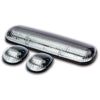 LED Clear Hi-5 Cab Roof Light Kit, 02-07 GM Style