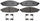 Raybestos PGD953M Professional Grade Disc Brake Pad Set