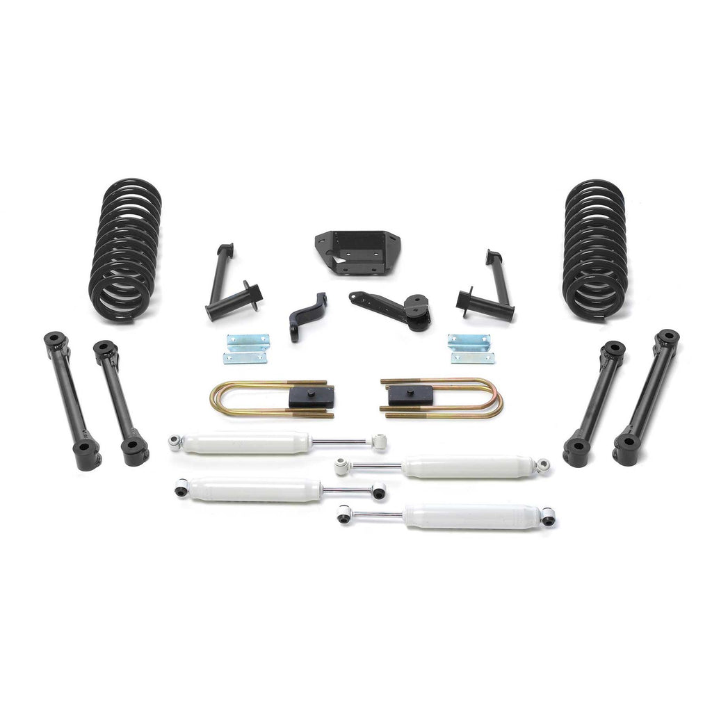 Fabtech 6" PERF SYS W/PERF SHKS 09-13 DODGE 2500/3500 4WD W/DIESEL & AUTO