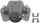 FRC11682 Professional Grade Remanufactured Semi-Loaded Disc Brake Caliper