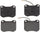 PGD141 Professional Grade Organic Disc Brake Pad Set