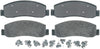 PGD1333M Professional Grade Semi-Metallic Disc Brake Pad Set