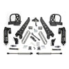 Fabtech 6" RAD ARM SYS W/DLSS 4.0 C/O& RR DLSS 2011-13 FORD F450/550 4WD 10 LUG
