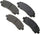 SGD1102C Service Grade Ceramic Disc Brake Pad Set