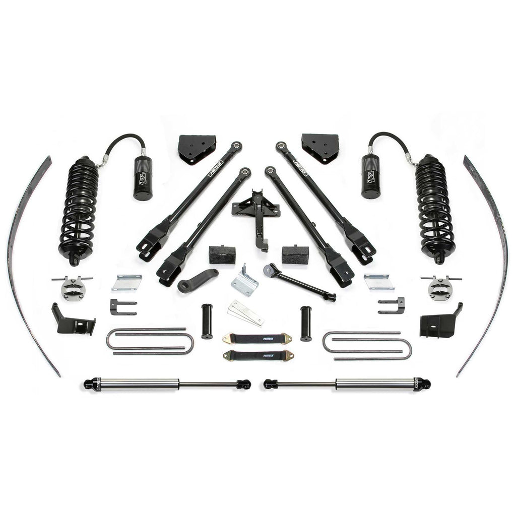 Fabtech 8" 4LINK SYS W/ 4.0 R/R & 2.25 2011-16 FORD F250 4WD W/O FACTORY OVERLOAD